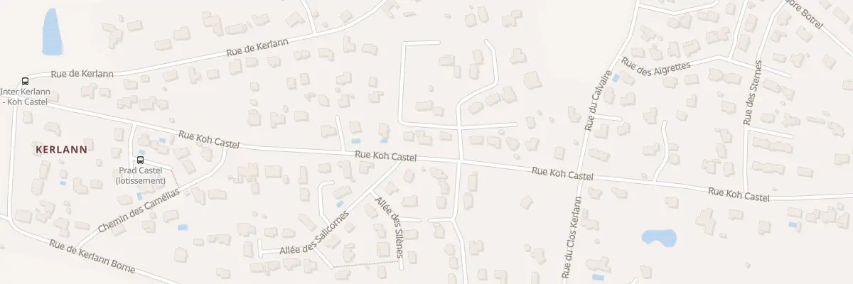 Plan du 6276 Rue Koh Castel à Surzur