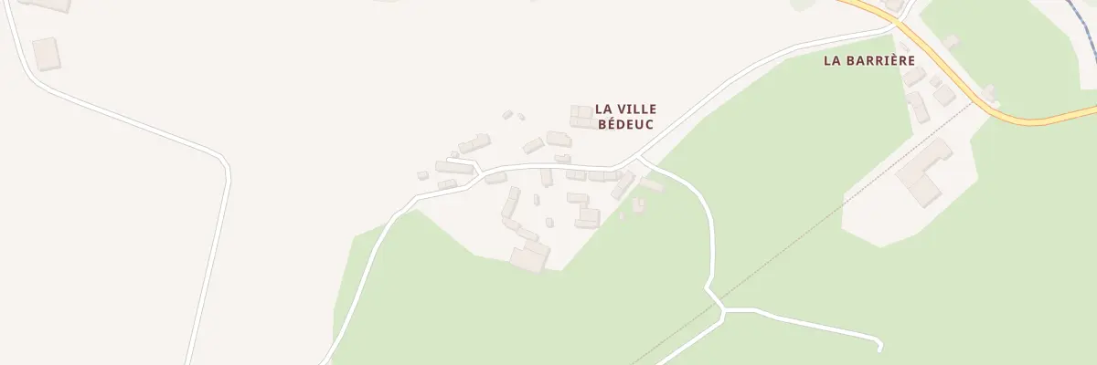 Plan du 5247 La Ville Bedeuc à La Prénessaye