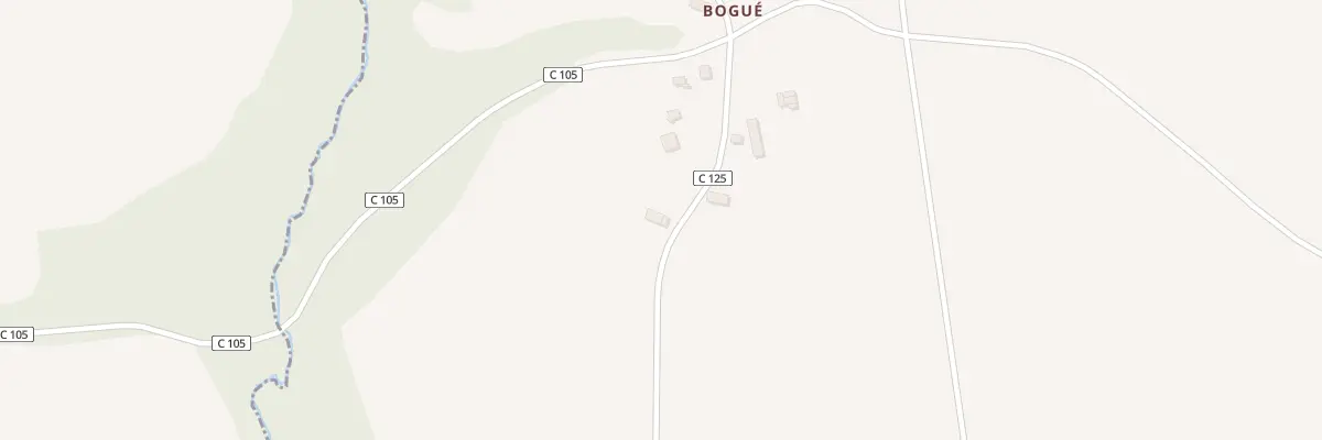 Plan du 5032 Bogué à Guégon