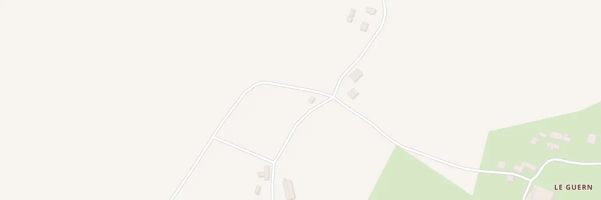 Plan du 1 Kerbon à Guéhenno
