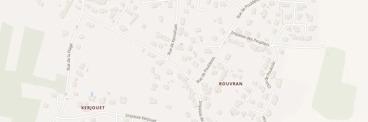 Plan du 7 Rue de Rouvran au Tour-du-Parc