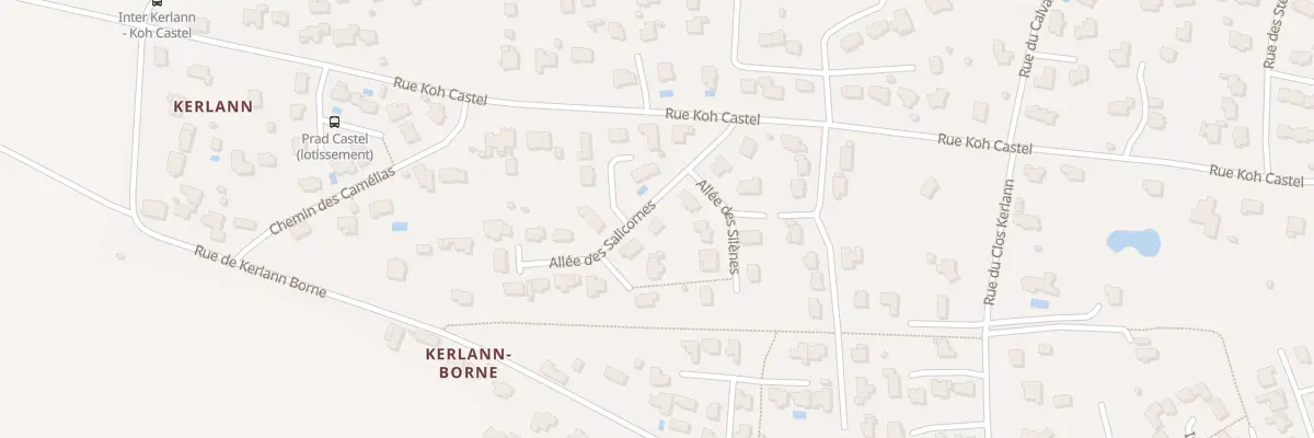 Plan du 7401 Rue Koh Castel à Surzur
