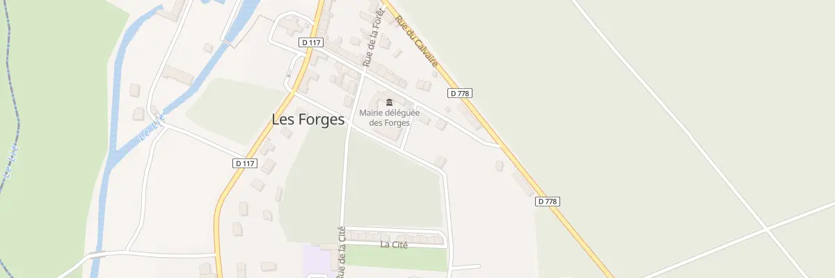 Plan du 3 Rue Charles de Janzé à Forges de Lanouée