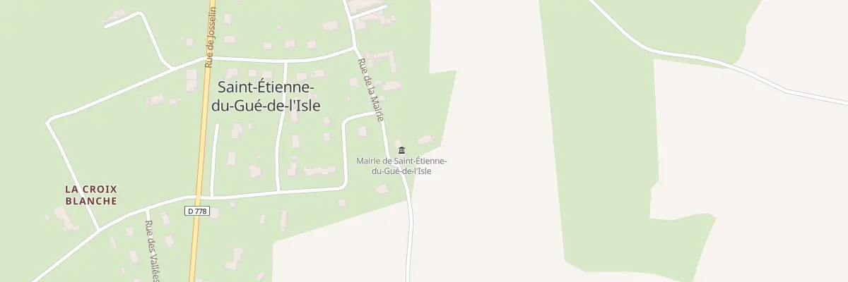 Plan du 1 Imp des Lilas à Saint-Étienne-du-Gué-de-l’Isle