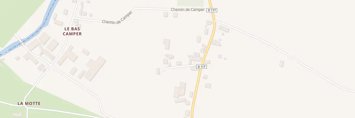 Plan du 5213 Le Haut Camper à Forges de Lanouée