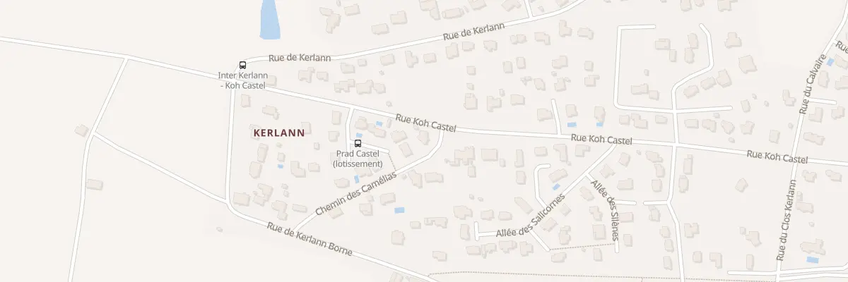Plan du 57B Rue Koh Castel à Surzur
