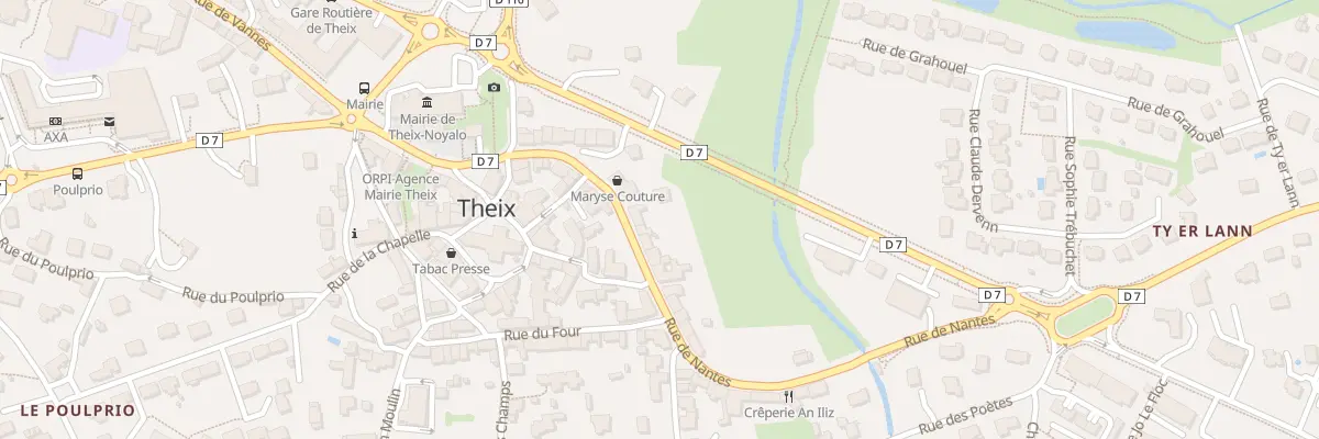Plan du 17 Rue de Nantes à Theix-Noyalo