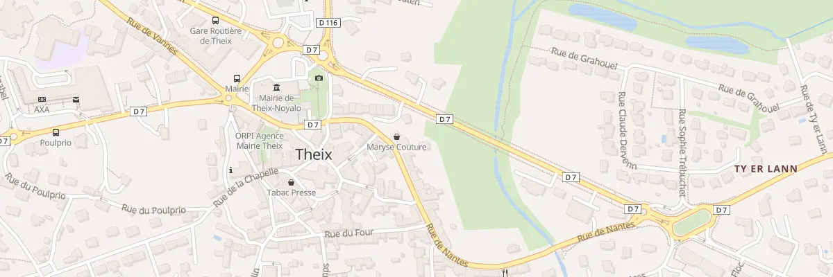 Plan du 15 Rue de Nantes à Theix-Noyalo