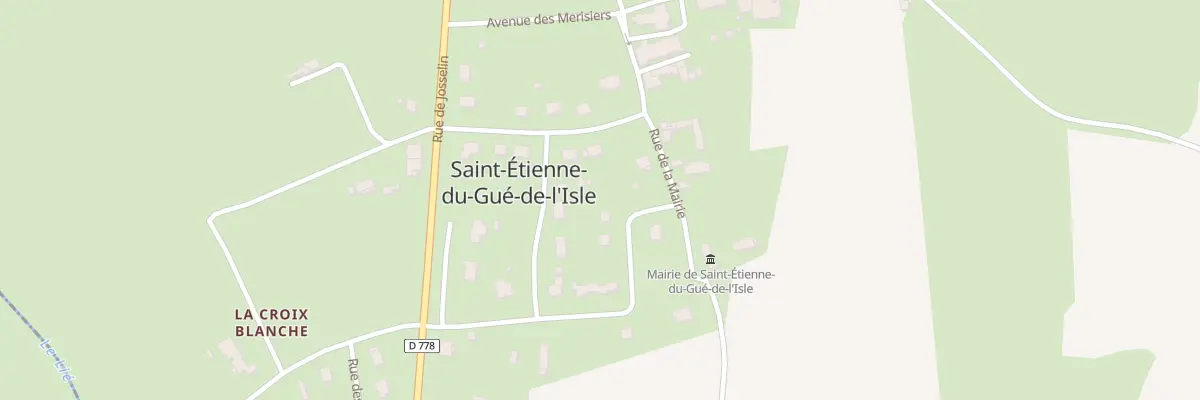 Plan du 2 Rue des Bruyeres à Saint-Étienne-du-Gué-de-l’Isle