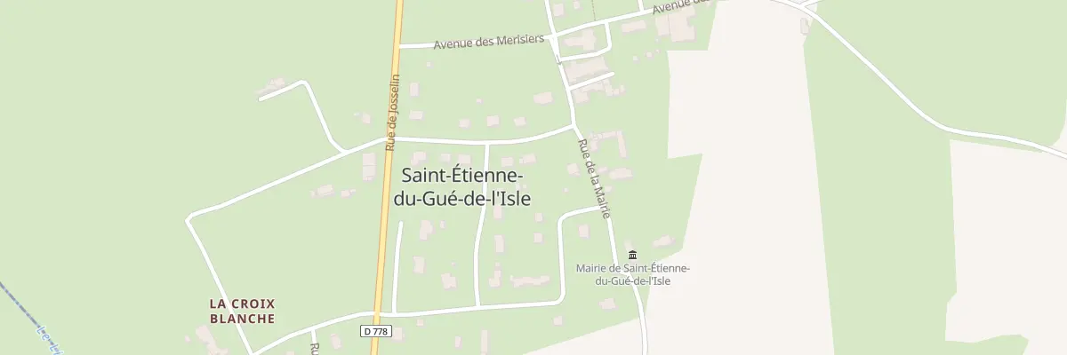 Plan du 3 Rue du Dix Neuf Mars 1962 à Saint-Étienne-du-Gué-de-l’Isle