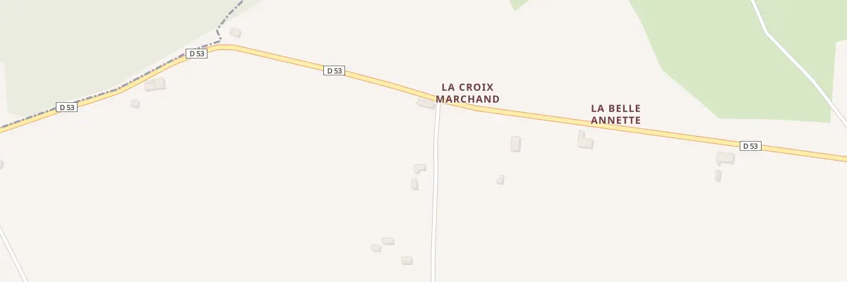 Plan du 15 La Croix Marchand à La Prénessaye