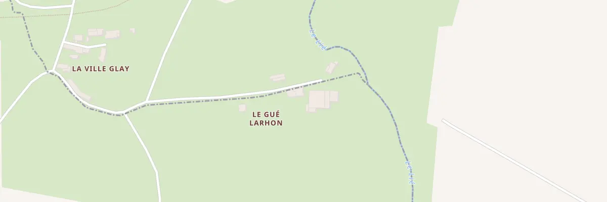 Plan du 80 Le Gué Larhon à Saint-Barnabé