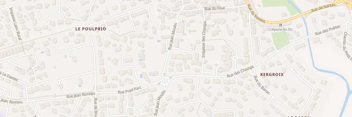 Plan du 11 Rue Jean Moulin à Theix-Noyalo