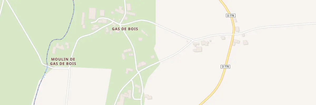Plan du 30 Gas de Bois à Saint-Étienne-du-Gué-de-l’Isle