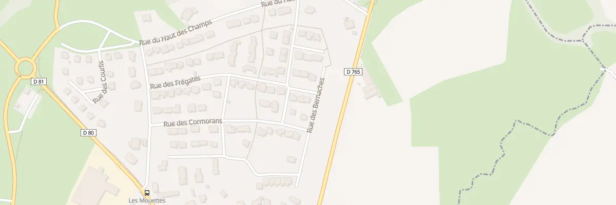 Plan du 1 Rue des Frégates à Yffiniac