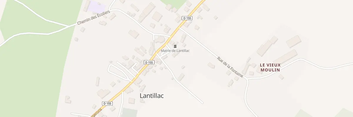 Plan du 4 Pl de la Mairie à Lantillac