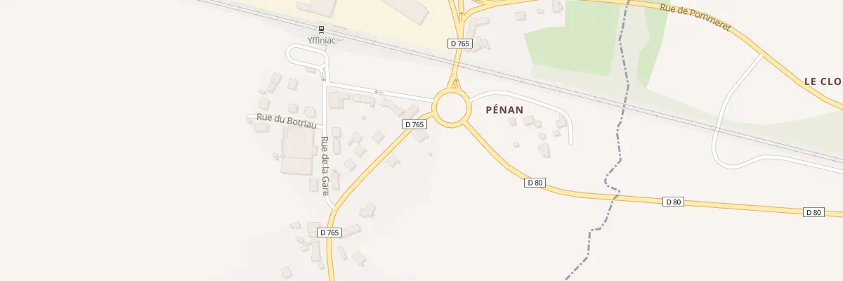 Plan du 57 Rue François Jaffrain à Yffiniac