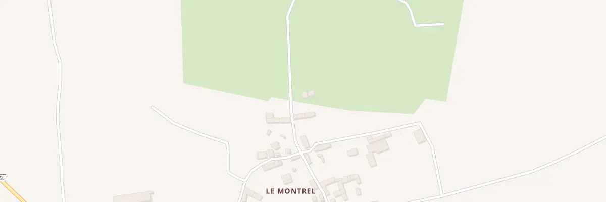 Plan du 34 Le Montrel à Plouguenast-Langast