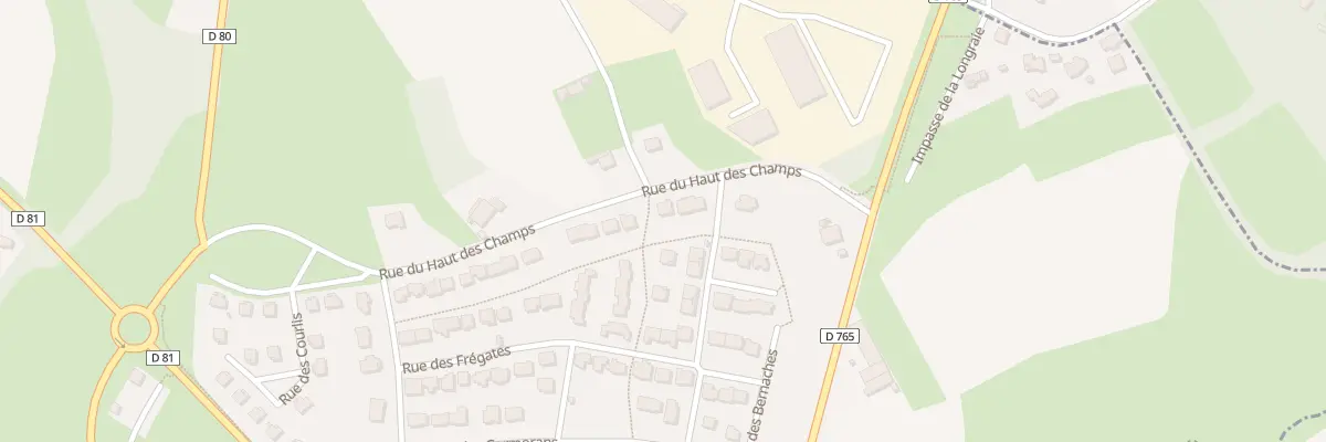 Plan du 30 Rue du Haut des Champs à Yffiniac