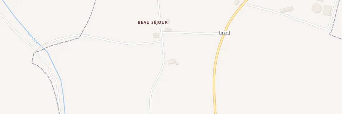 Plan du 5010 Beau Sejour à Forges de Lanouée
