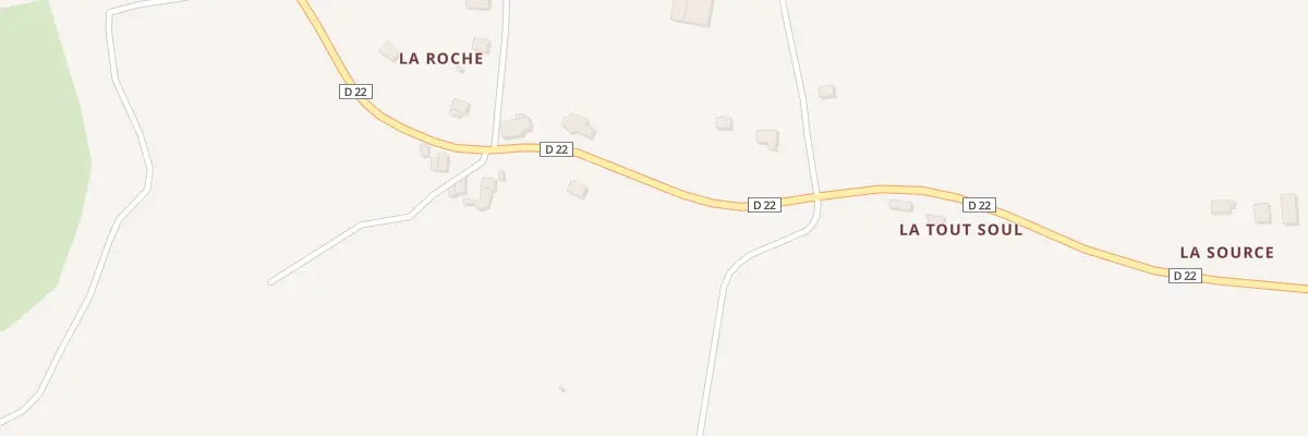 Plan du 8 La Roche Langast à Plouguenast-Langast