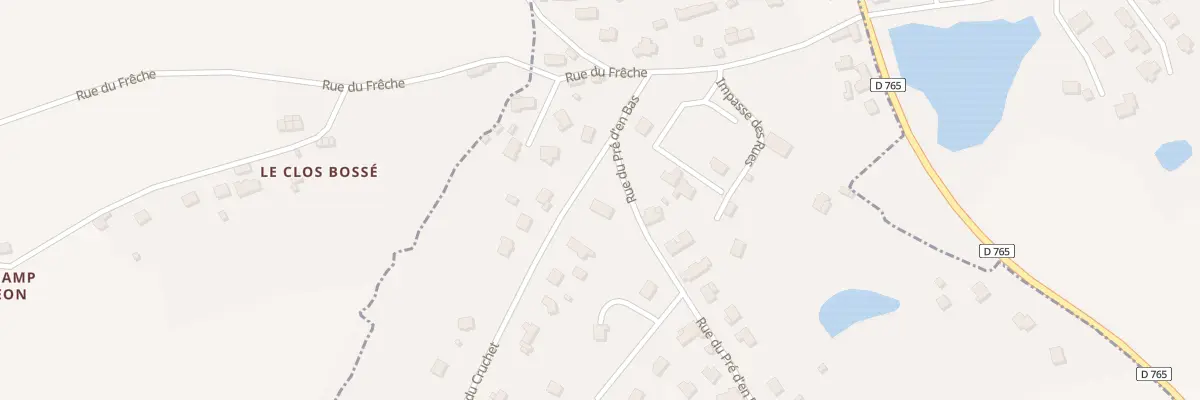 Plan du 1 Rue du Cruchet à Quessoy