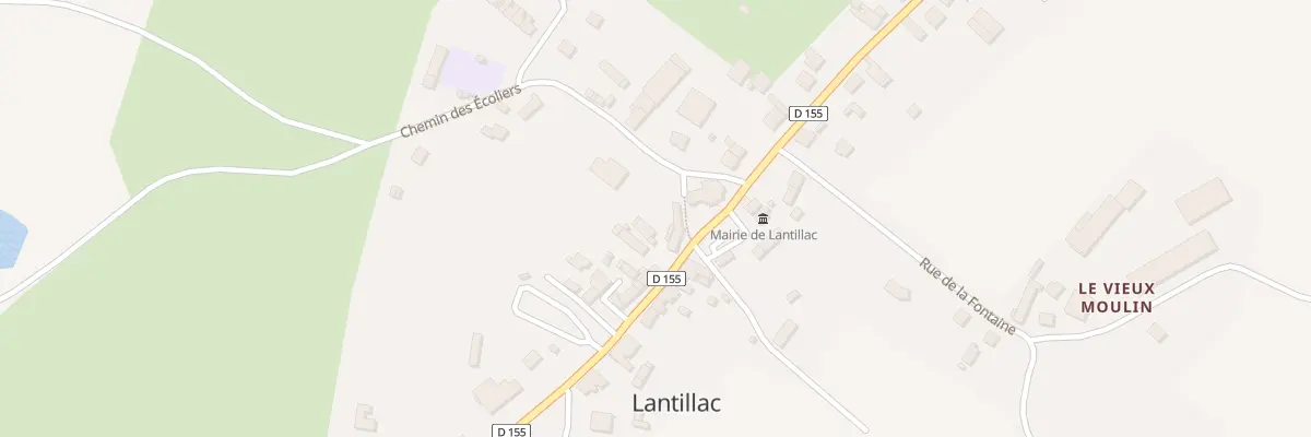 Plan du 9 Pl de la Mairie à Lantillac