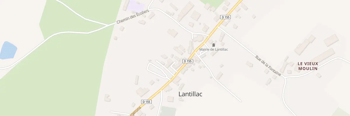 Plan du 2 Imp du Vieux Four à Lantillac