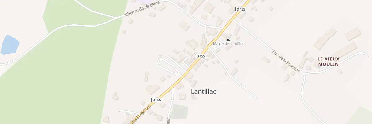 Plan du 5114 Le Bourg à Lantillac