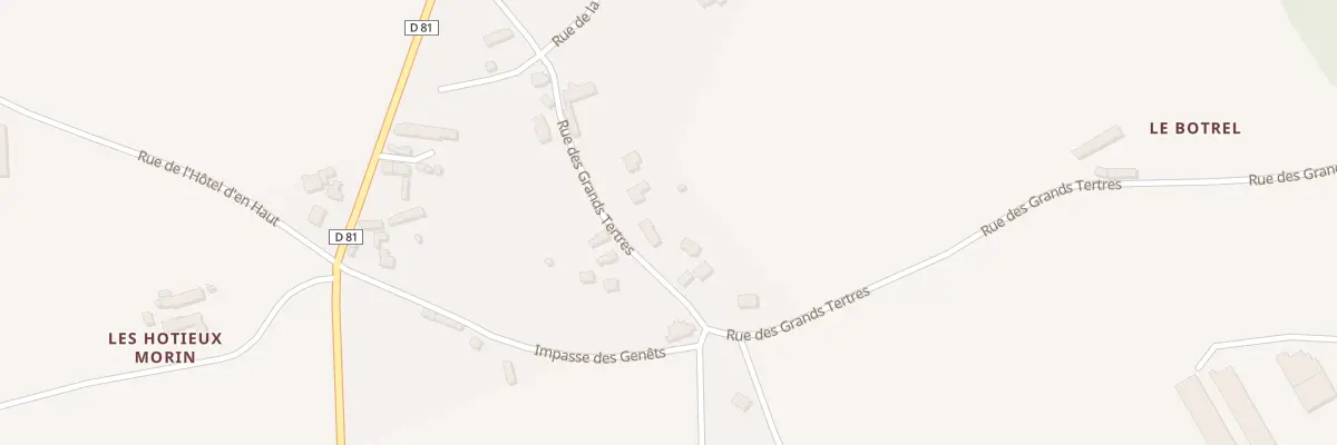 Plan du 7 Rue des Grands Tertres à Quessoy