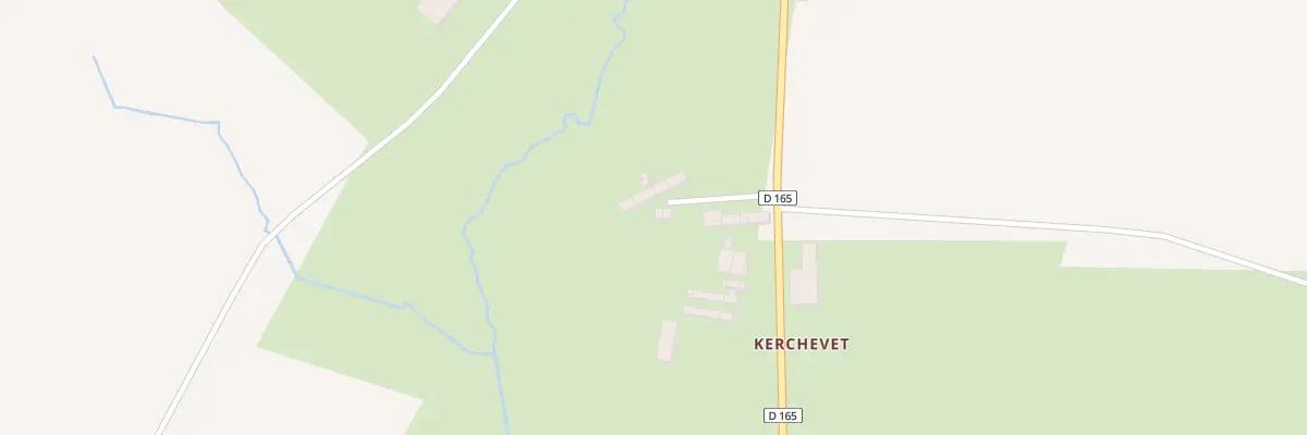 Plan du 5327 Kerchevet à Guéhenno