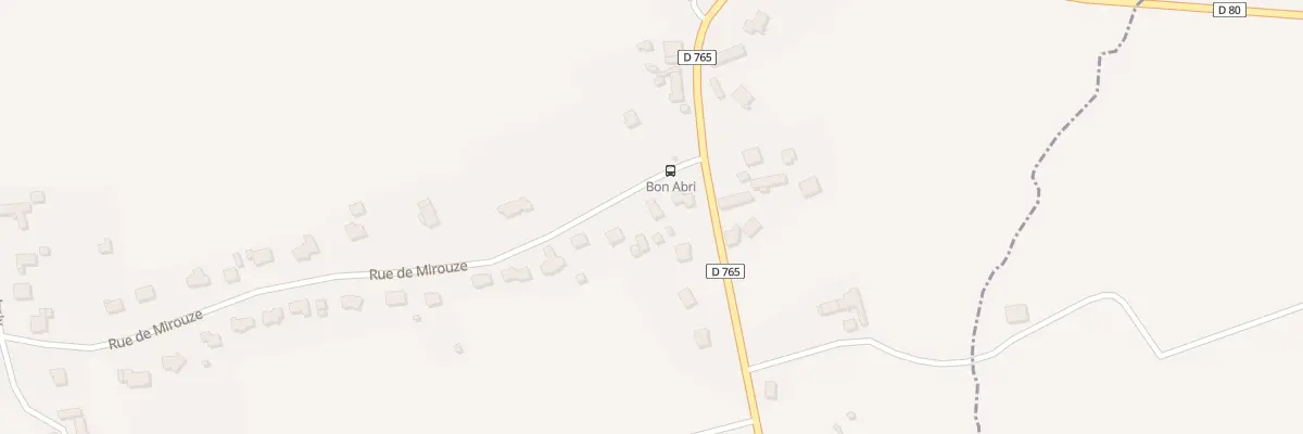 Plan du 1 Rue de Mirouze à Yffiniac