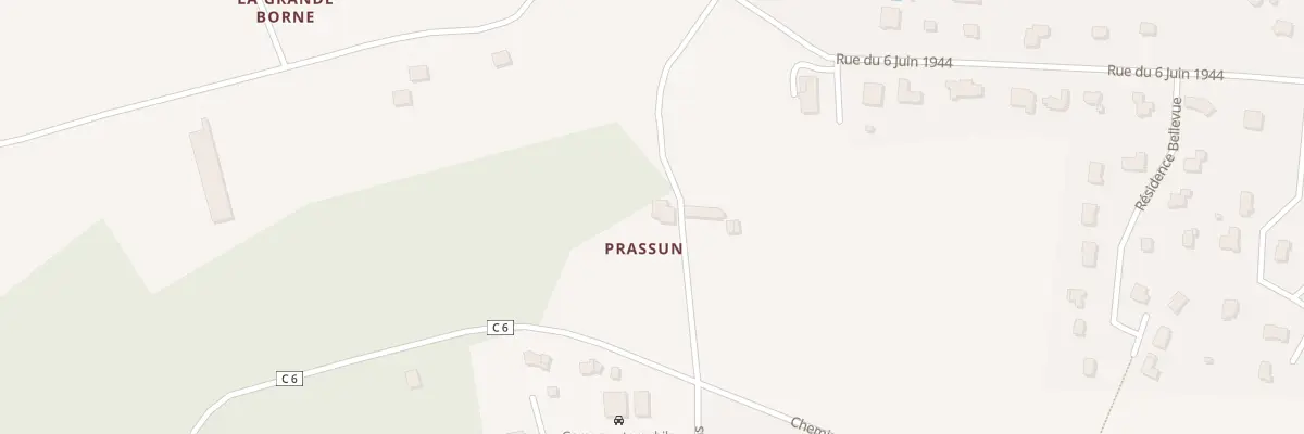 Plan du 6039 Le Prassun à Plumelec