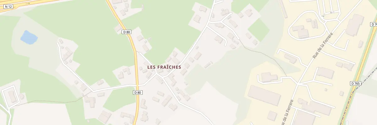Plan du 6 Rue des Fraîches à Yffiniac