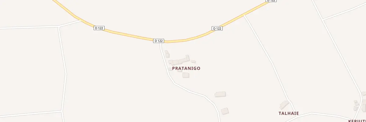 Plan du 5090 Pratanigo à Billio