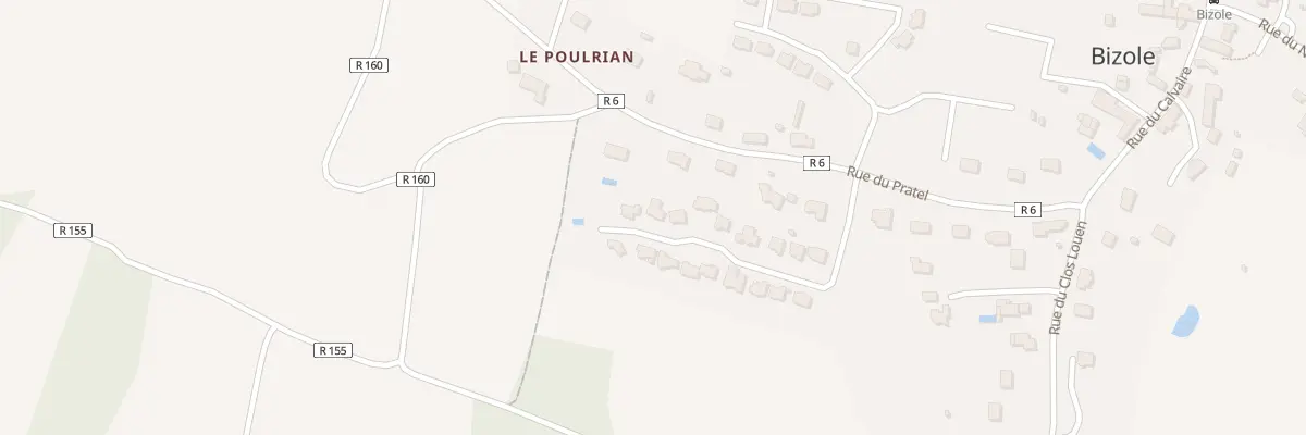 Plan du 16 All du Jardin des Pres à Treffléan