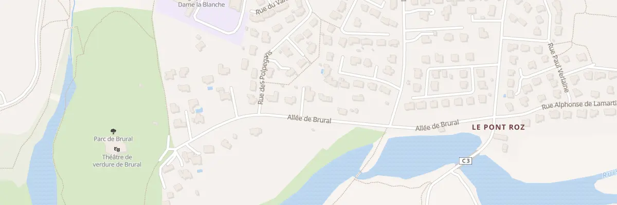 Plan du 6B All de Brural à Theix-Noyalo