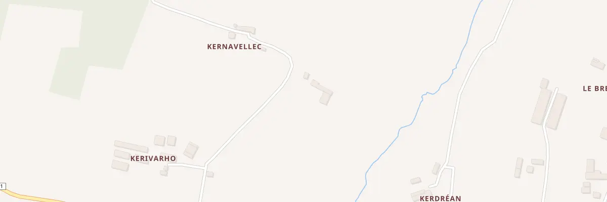 Plan du 5178 Kernauelec à Plaudren