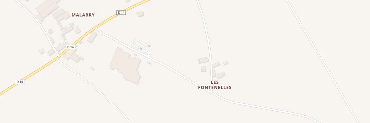 Plan du 5 Les Fontenelles à La Prénessaye