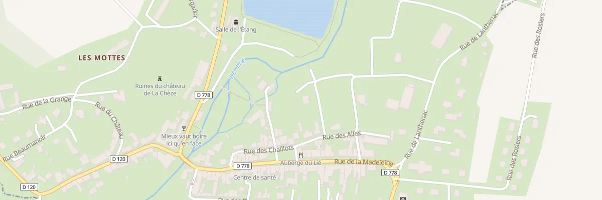 Plan du 5B Rue des Ailes à La Chèze