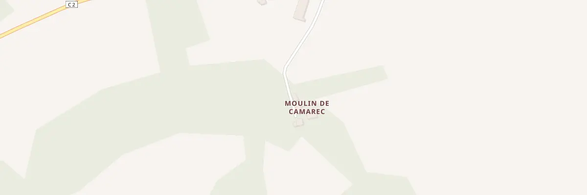 Plan du 5018 Camarec à Elven