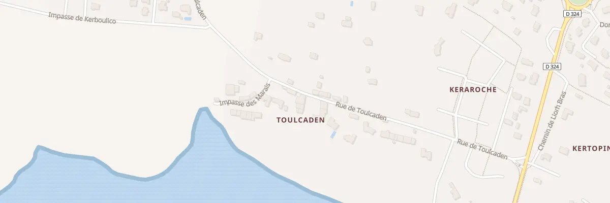 Plan du 5556 Rue de Toulcaden au Tour-du-Parc