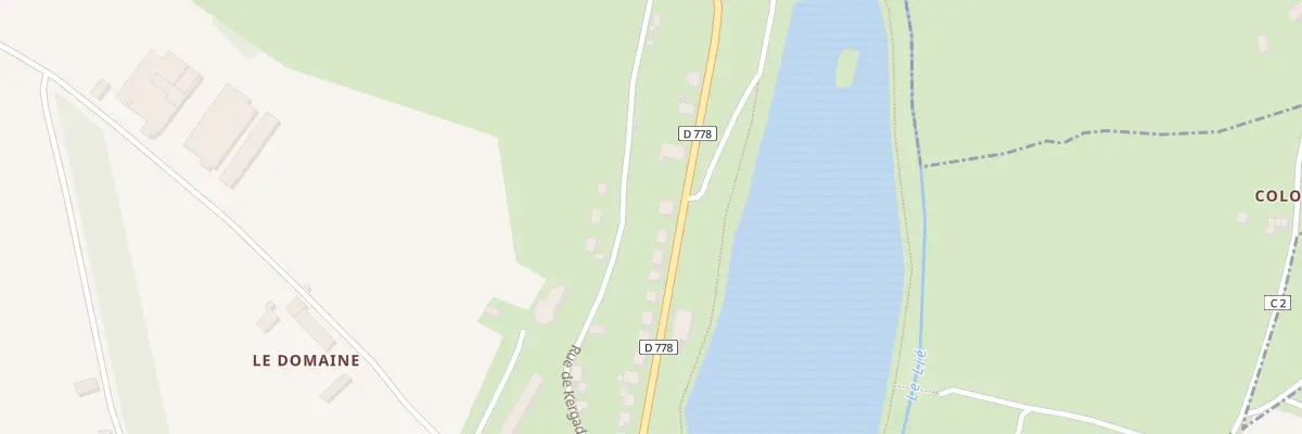 Plan du 39 Rue de Loudéac à La Chèze