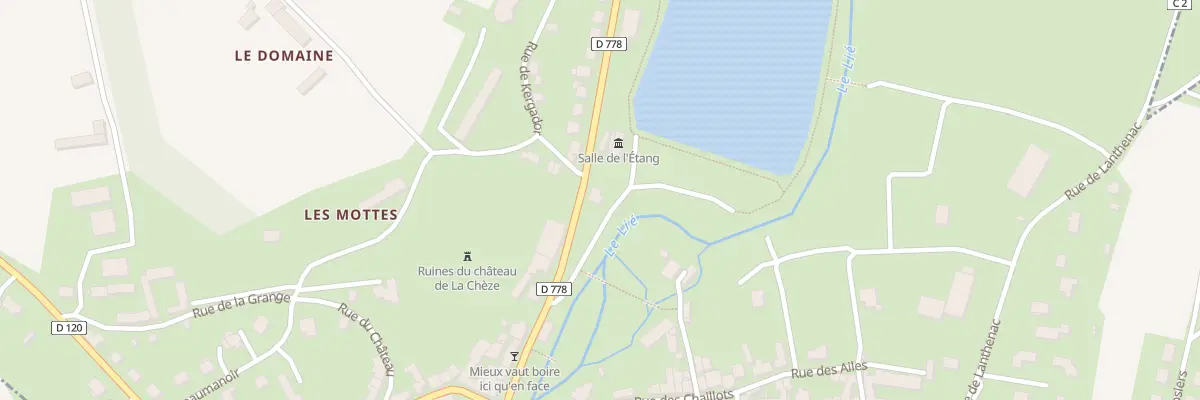 Plan du 12 Rue de Loudéac à La Chèze