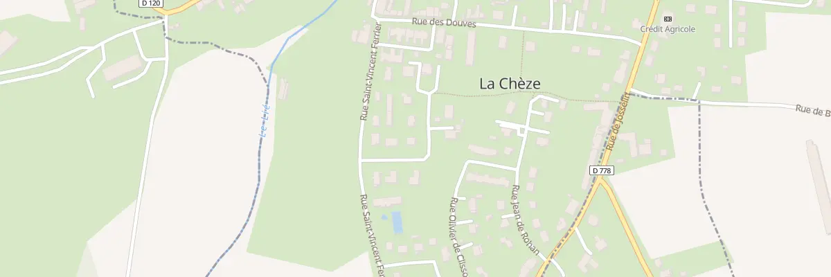 Plan du 3 Rue Marie de Lorraine à La Chèze