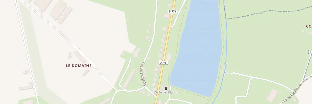 Plan du 31 Rue de Loudéac à La Chèze
