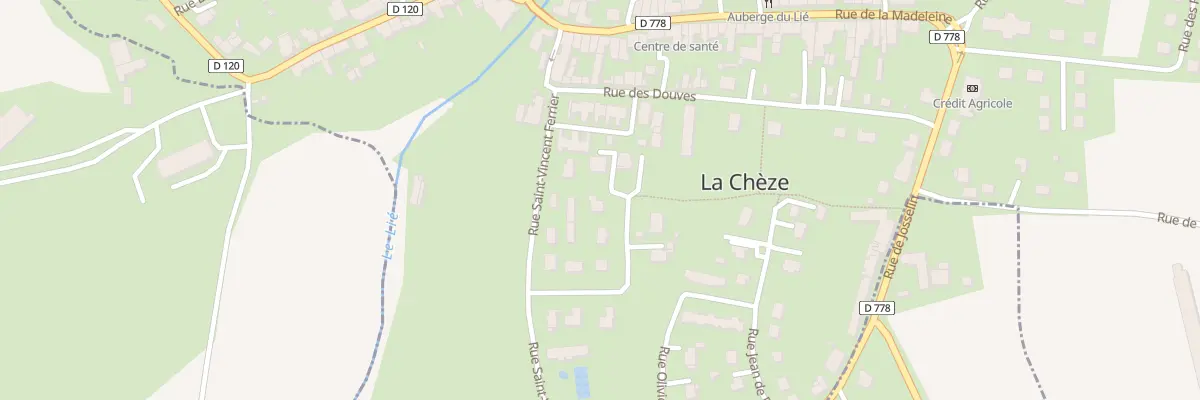 Plan du 7 Rue Marie de Lorraine à La Chèze