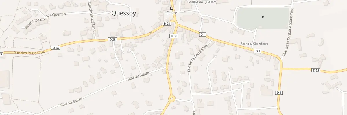 Plan du 9 Rue de Tournebride à Quessoy