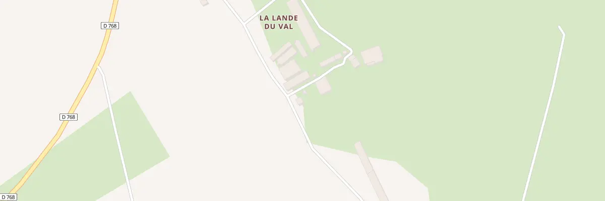 Plan du 9 La Lande du Val à Plémy