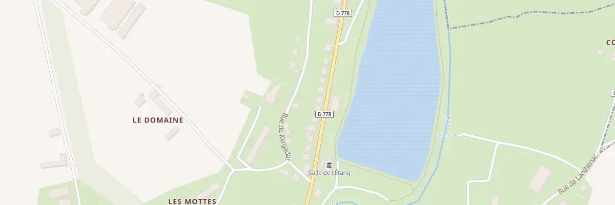 Plan du 29 Rue de Loudéac à La Chèze
